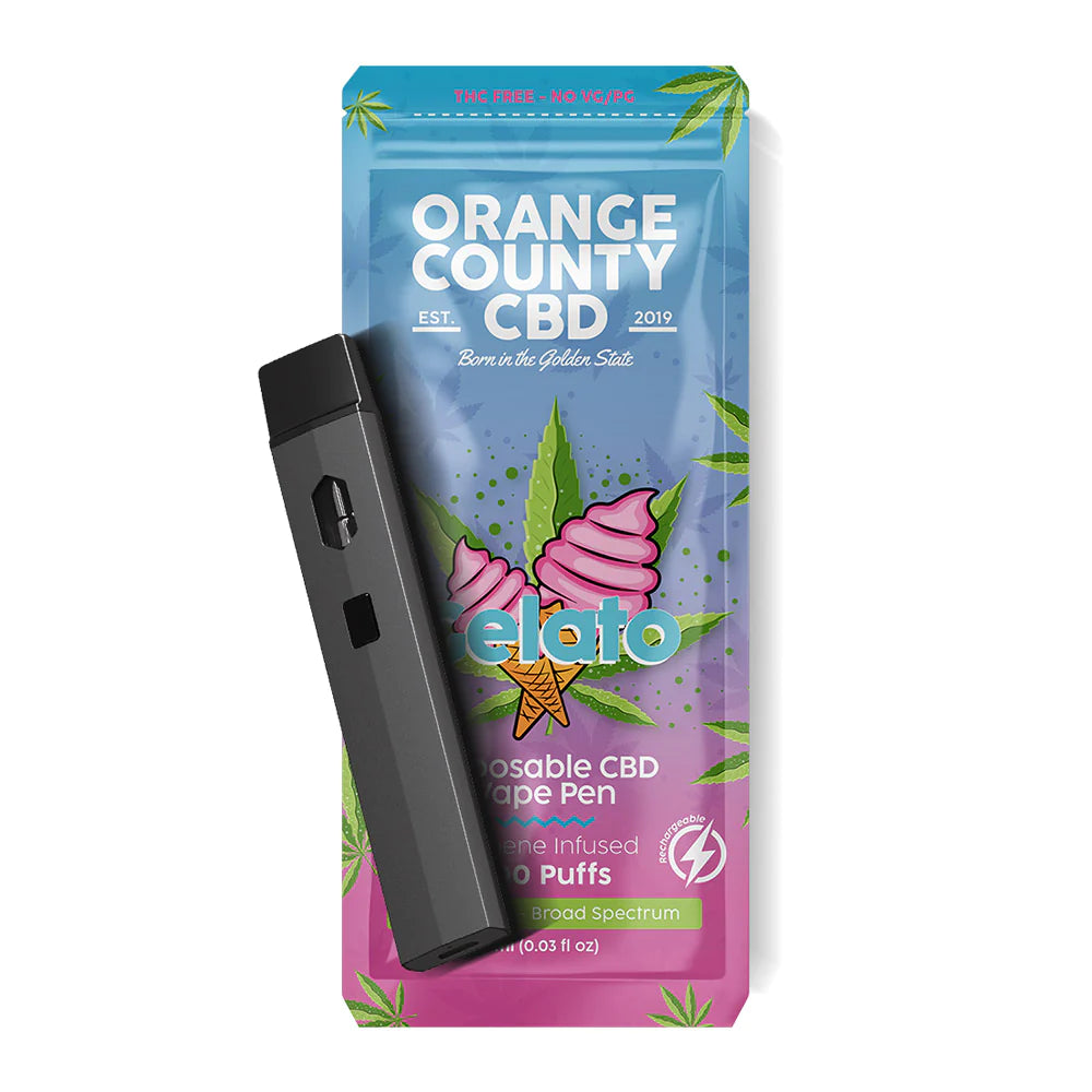 Orange County Cali Vape range (1000mg) 1000 puffs – CamdenTownCBD