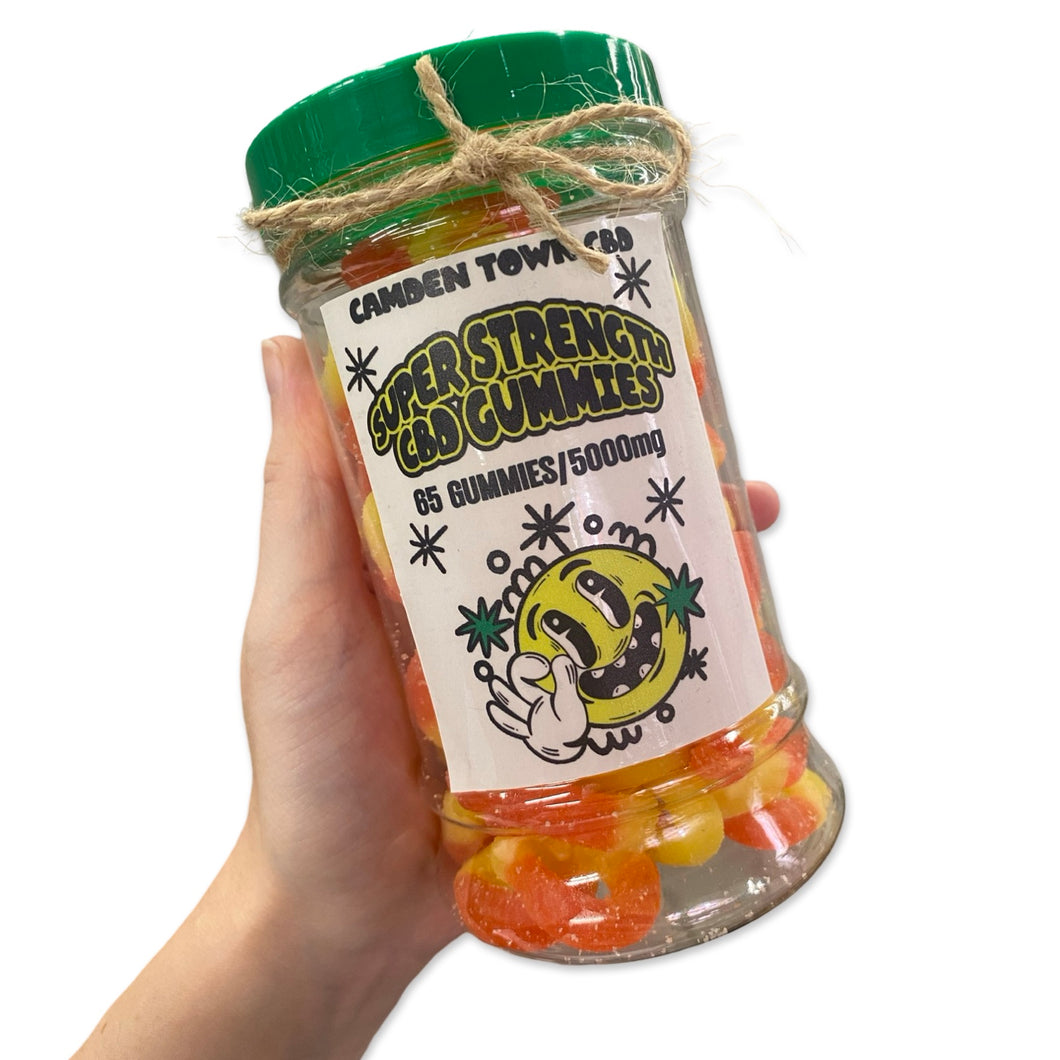 Camden Town CBD Extra Strength Gummies (Peach Rings) - 5000mg